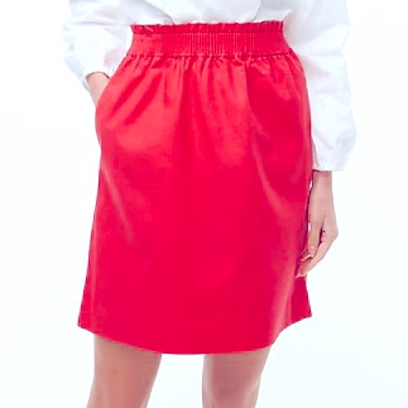 J. Crew Factory Dresses & Skirts - J. Crew Factory | Women’s A-line Red City Skirt | Size 18 | Pockets